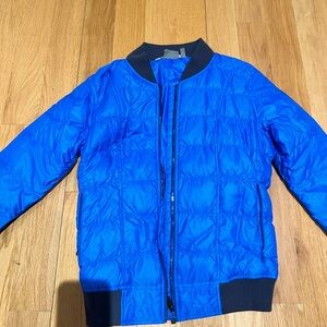 Athleta Dobby Goose Down Puffer Jacket